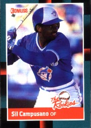 1988 Donruss Rookies Baseball Cards    042      Sil Campusano